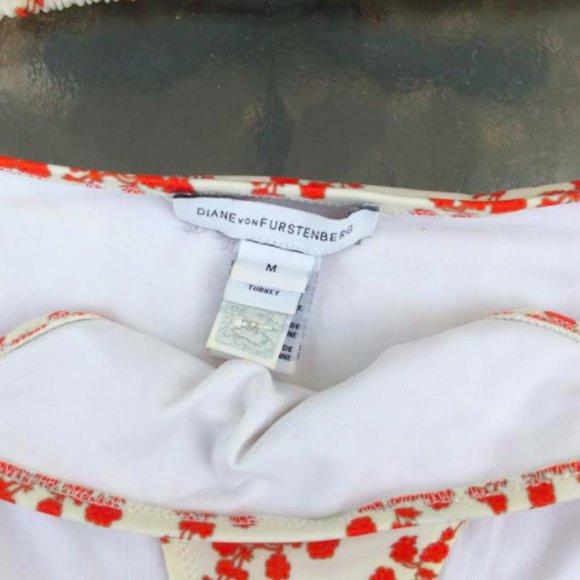 DVF Diane Von Furstenberg Kaylin Mini Halo Buds Bikini, Size M - Picture 6 of 7